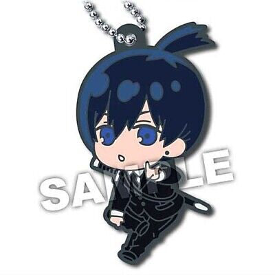Chainsaw man deformed rubber mascot Gashapon keychain