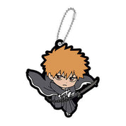 Bleach Ichigo Kurosaki rubber keychain by Bandai