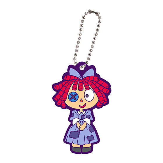The Amazing Digital Circus Ragatha rubber keychain by Bandai