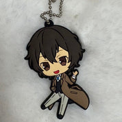 Bungo Stray Dogs Osamu Dazai rubber keychain JP