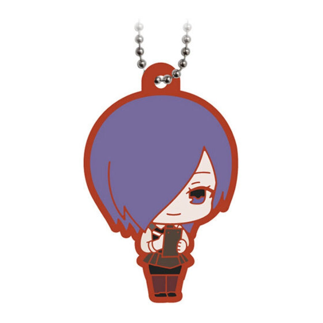 Tokyo Ghoul Touka Kirishima rubber keychain by Bandai