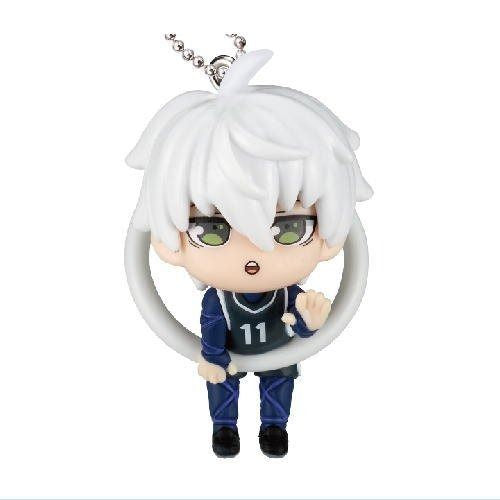Blue Lock Seishirō Nagi mini figurine keychain by Takara Tomy A.R.T.S
