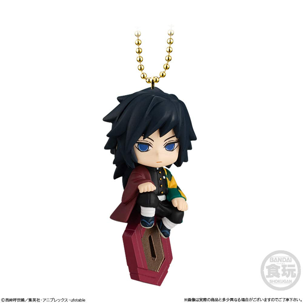 Demon Slayer Tomioka Giyu mini figurine keychain by Bandai