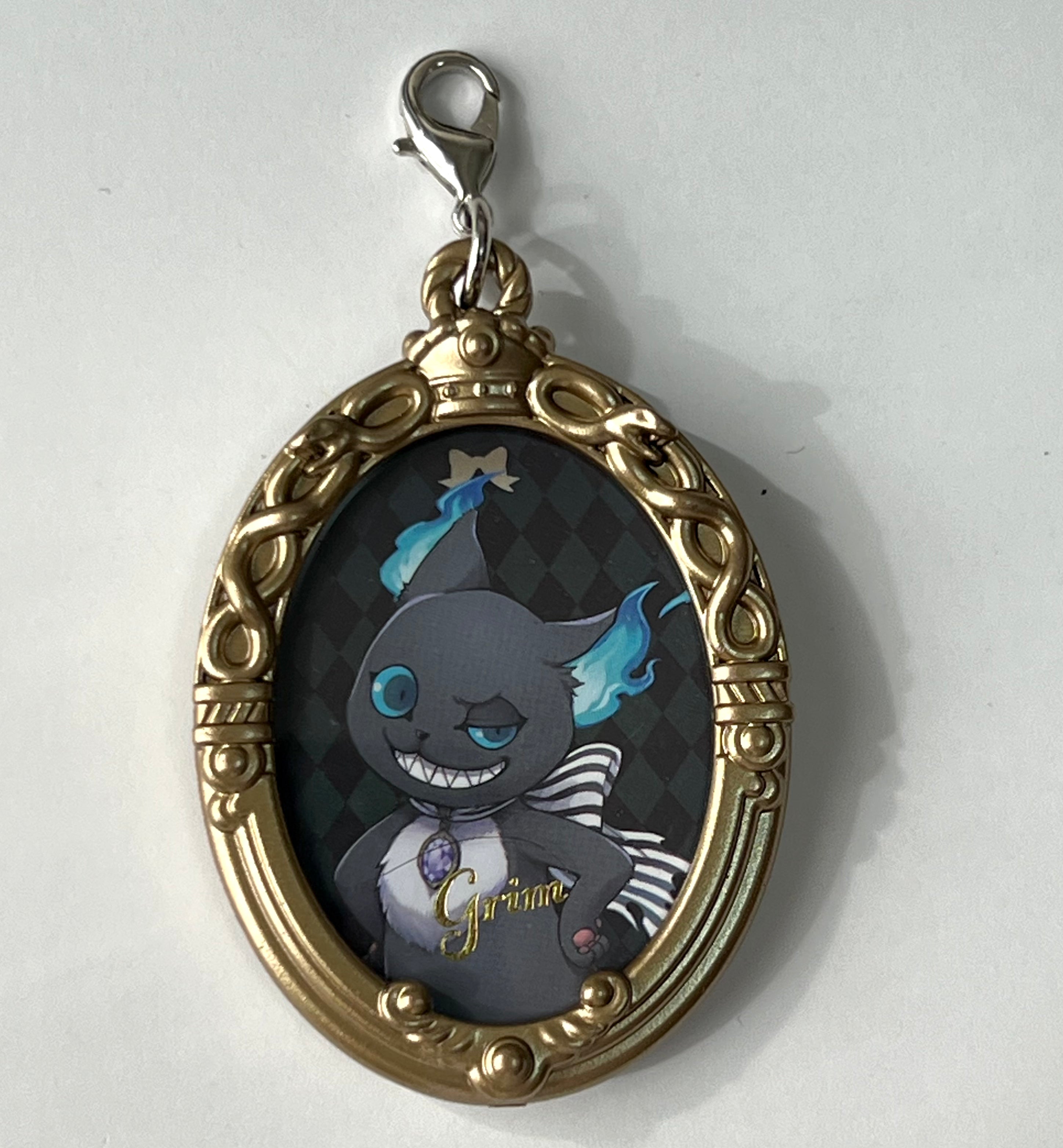Grim Disney Twisted Wonderland Acrylic Keychain Charm Frame