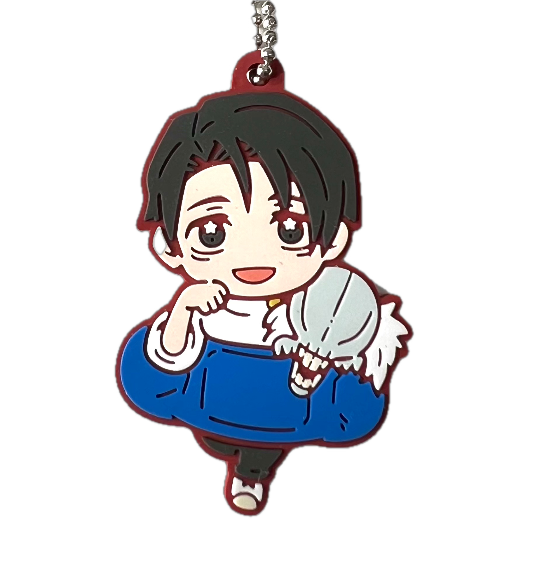 Jujutsu Kaisen Yuta Okkotsu "Character Band-aid” Chara Bancho-ko rubber mascot keychain