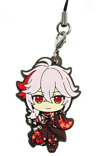 HoYoverse Genshin Impact Kaedehara Kazuha strap rubber keychain by Bushiroad