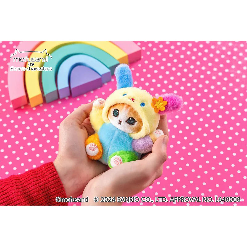 Sanrio x Mofusand Usahana Plush Keychain
