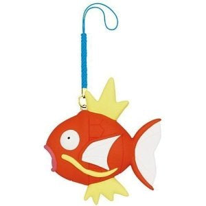 Pokémon Magikarp Petanco Flat strap keychain