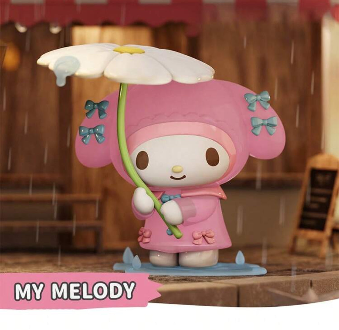 Sanrio My Melody Rainy Days Figure by Miniso