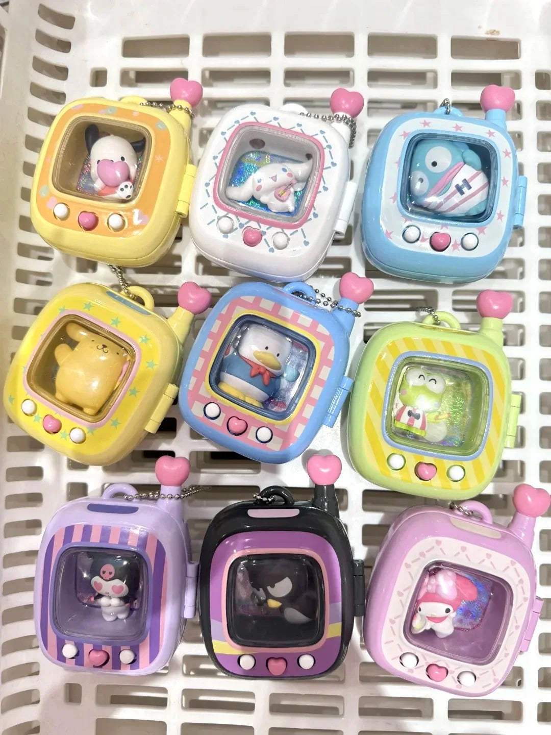 Sanrio Pocket Elf Tamagotchi-style Blind Box Toy Figure Keychain by Miniso