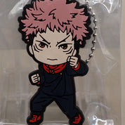 Jujutsu Kaisen Yuji Rubber keychain by Goods Smile Company Nendoroid Plus Capsule Line