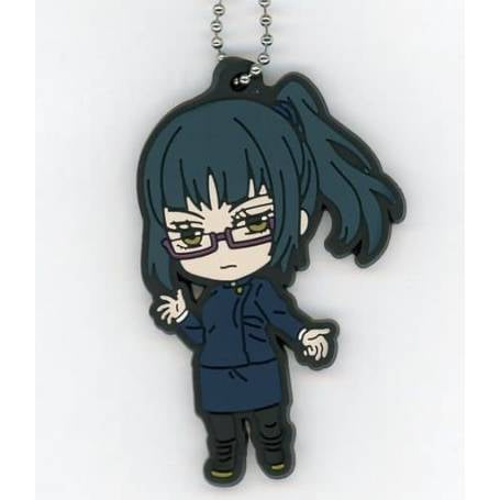 Jujutsu Kaisen Maki Rubber keychain by Goods Smile Company Nendoroid Plus Capsule Line