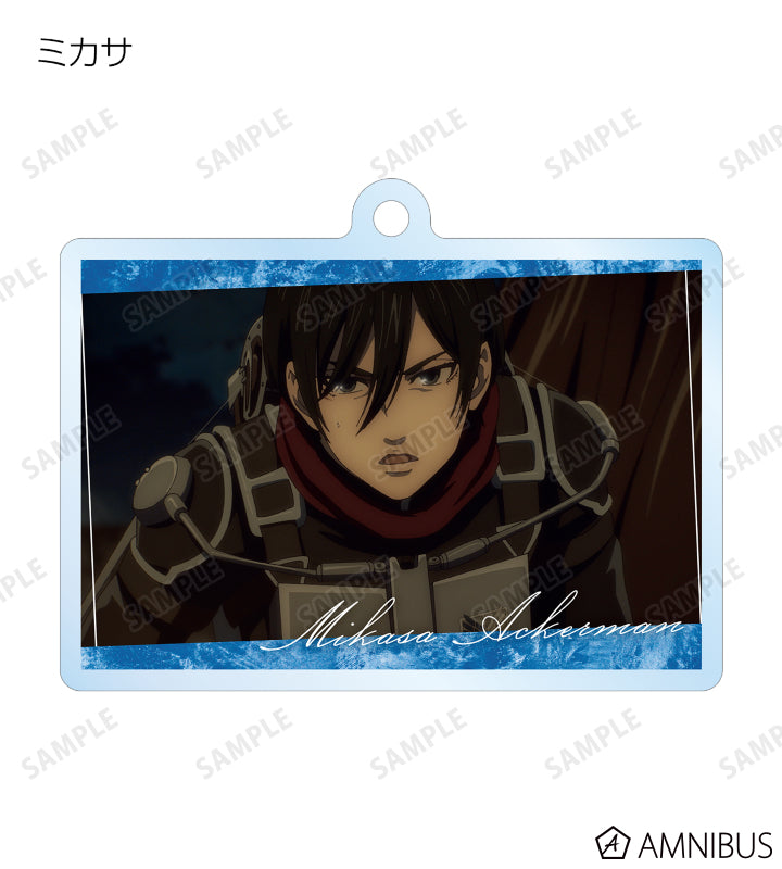 Attack On Titan Mikasa Ackerman acrylic keychain
