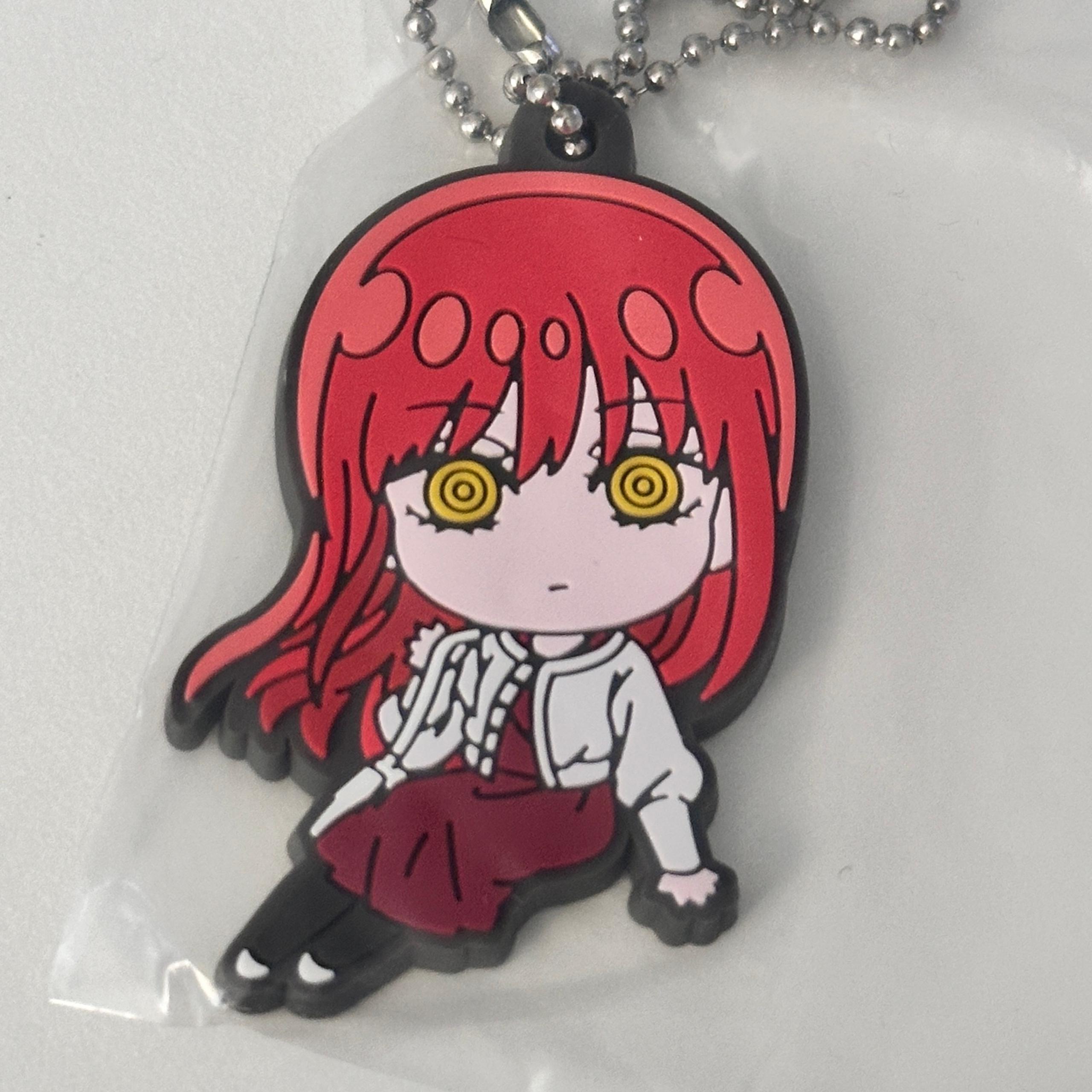 Chainsaw Man Makima rubber keychain by Takara Tomy Arts