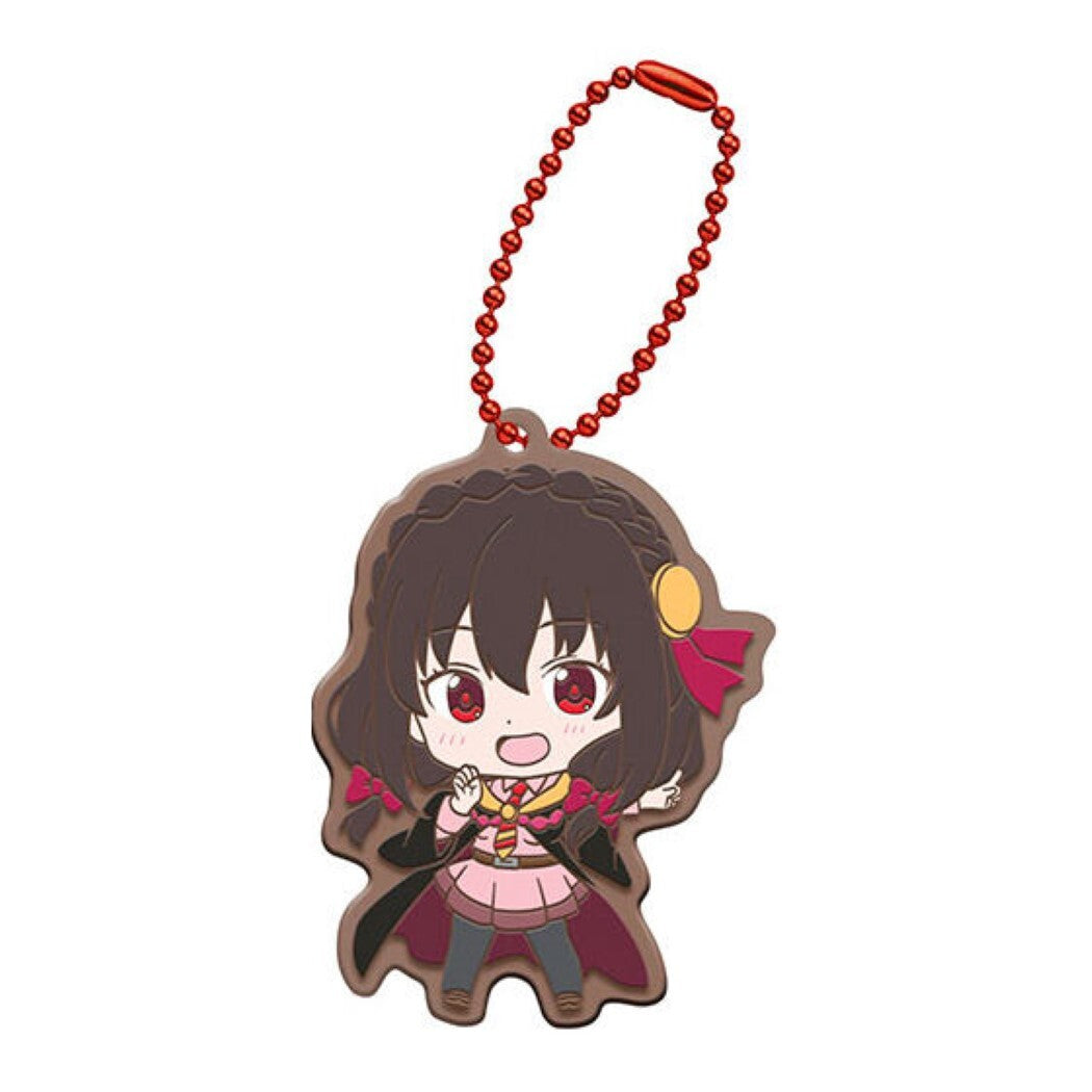 Konosuba Yunyun rubber keychain