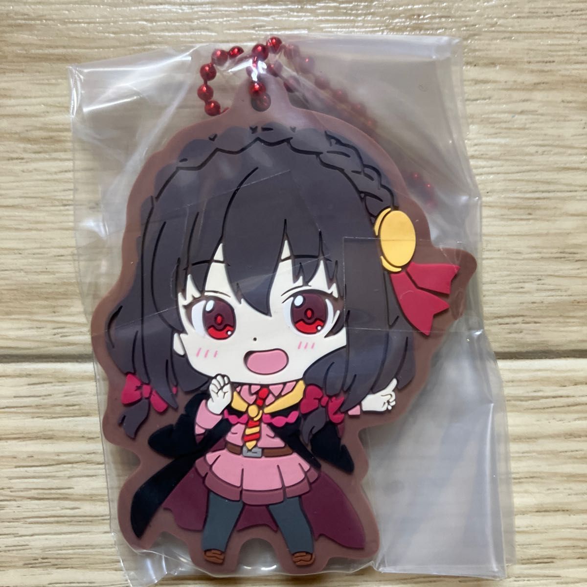 Konosuba Yunyun rubber keychain