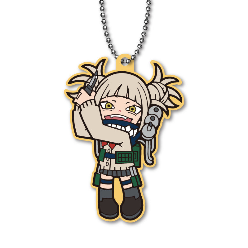 My Hero Academia Himiko Toga rubber keychain by Takara Tony A.R.T.S