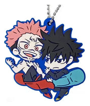 Jujutsu Kaisen Sukuna & Megumi rubber keychain