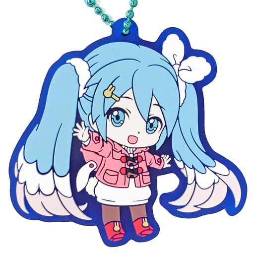 Hatsune Miku Magical Mirai 2020 Winter Festival rubber keychain
