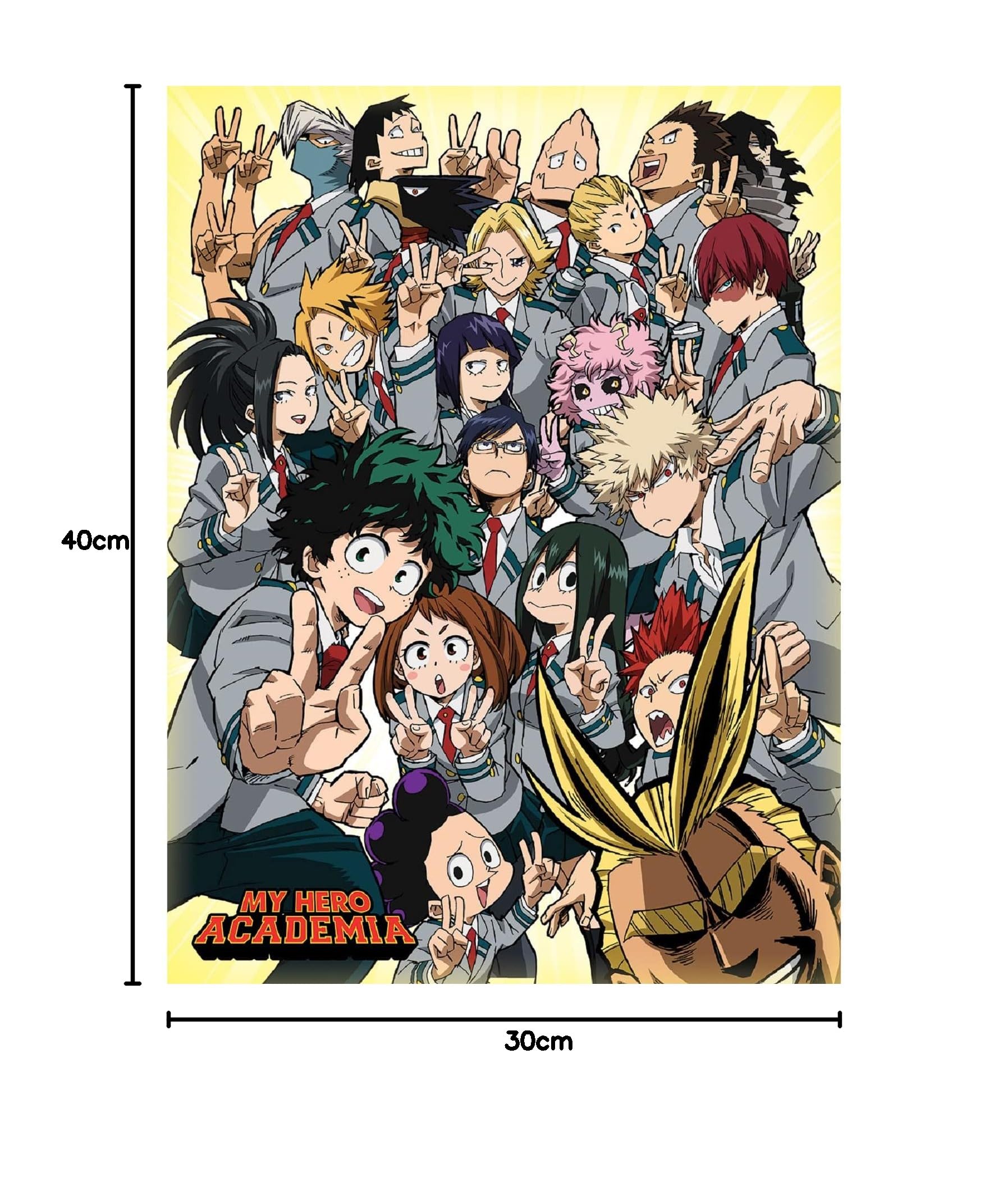 My Hero Academia Ichiban Kuji Offical Poster by Bandai