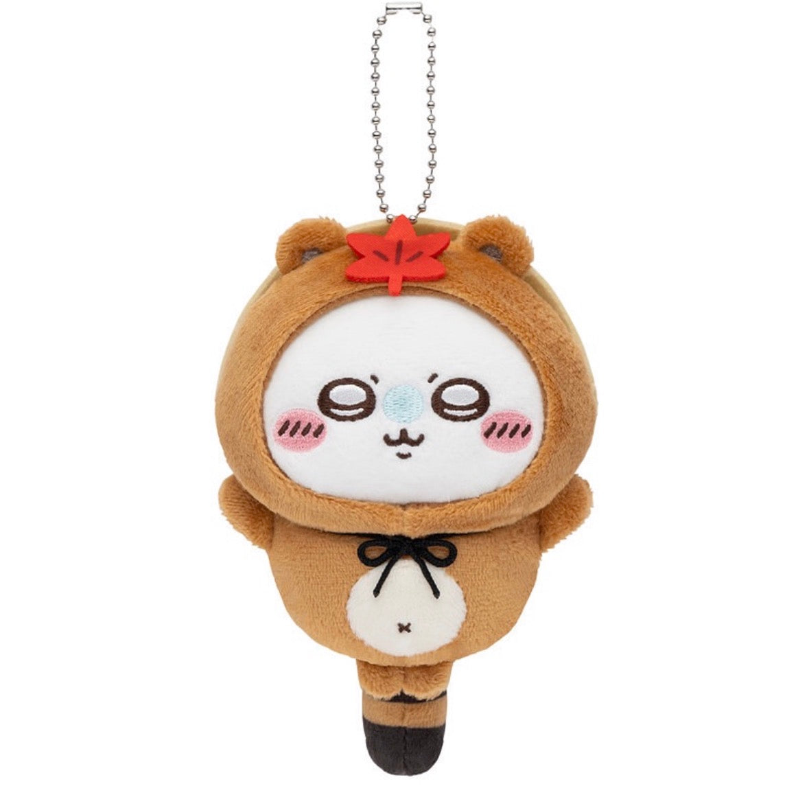 Chiikawa - Momonga “Tanuki Lottery C prize” plush keychain
