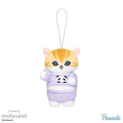 Mofusand - Pajama Nyanko (B -Panda) plush keychain