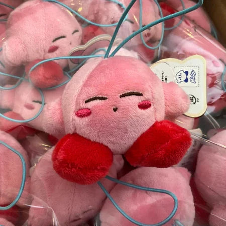 Sleeping Kirby plush keychain
