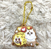 Chiikawa Cookie Charmcot 3 Anako & Dekatsuyo rubber keychain