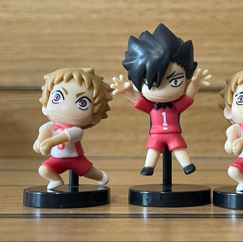Haikyuu!! Morisuke Yaku & Tetsuro Kuroo mini figurines