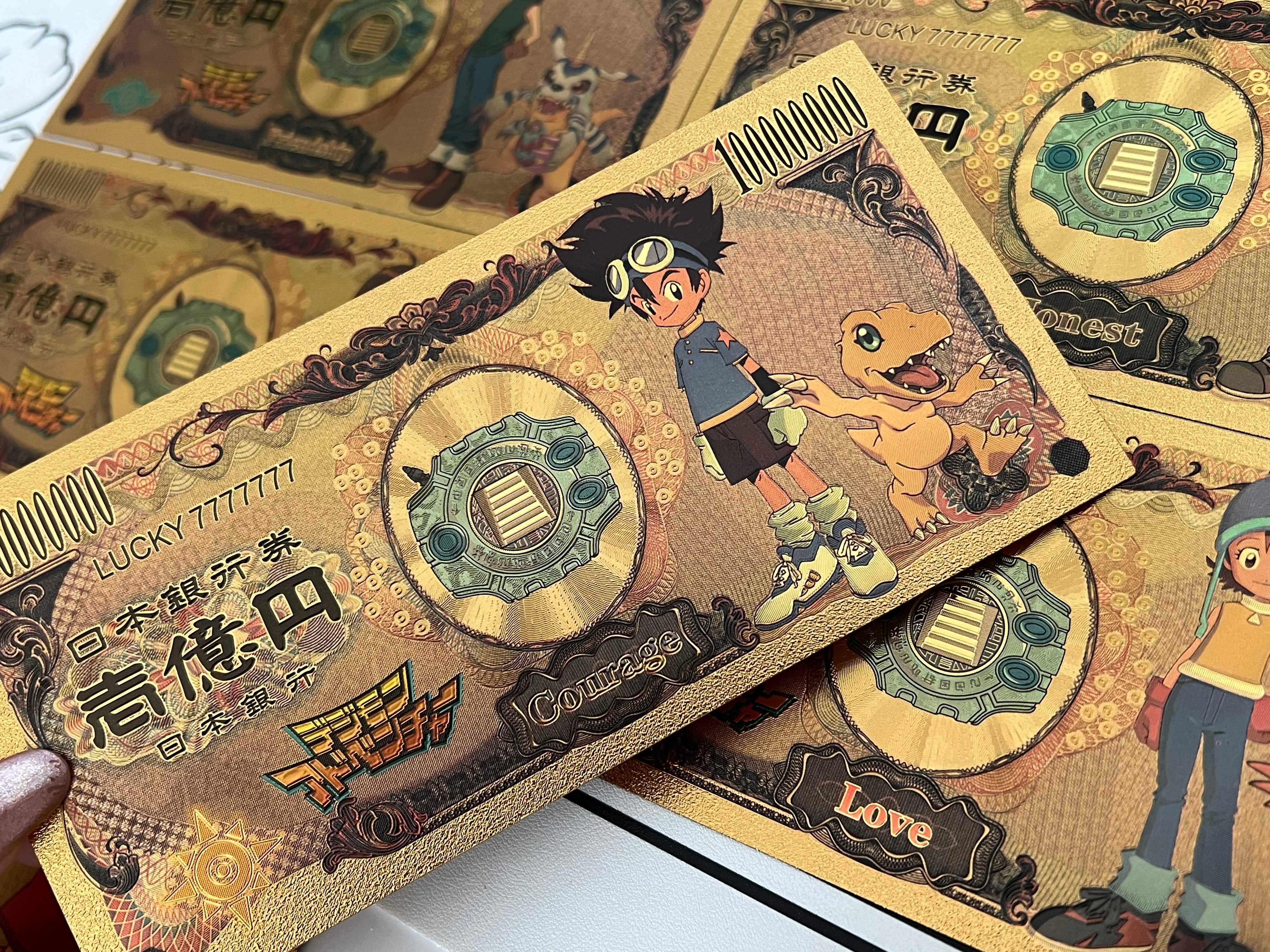 Digimon: Gold Character Collector Card
