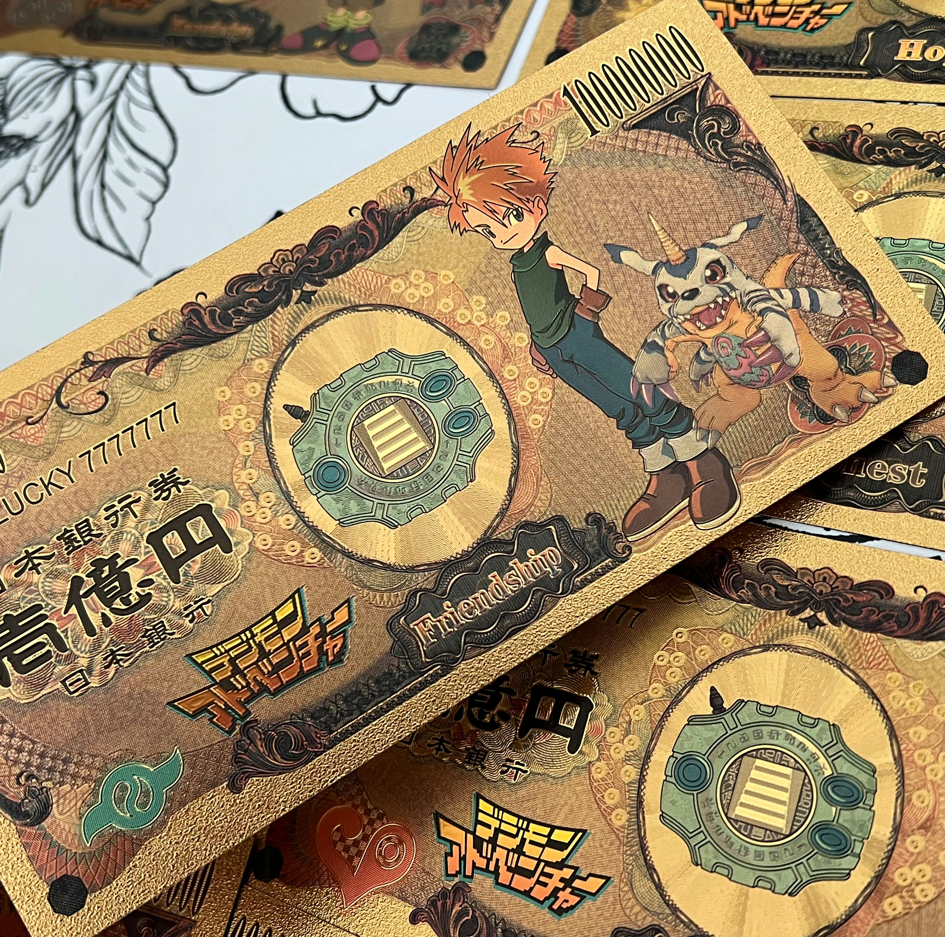 Digimon: Gold Character Collector Card