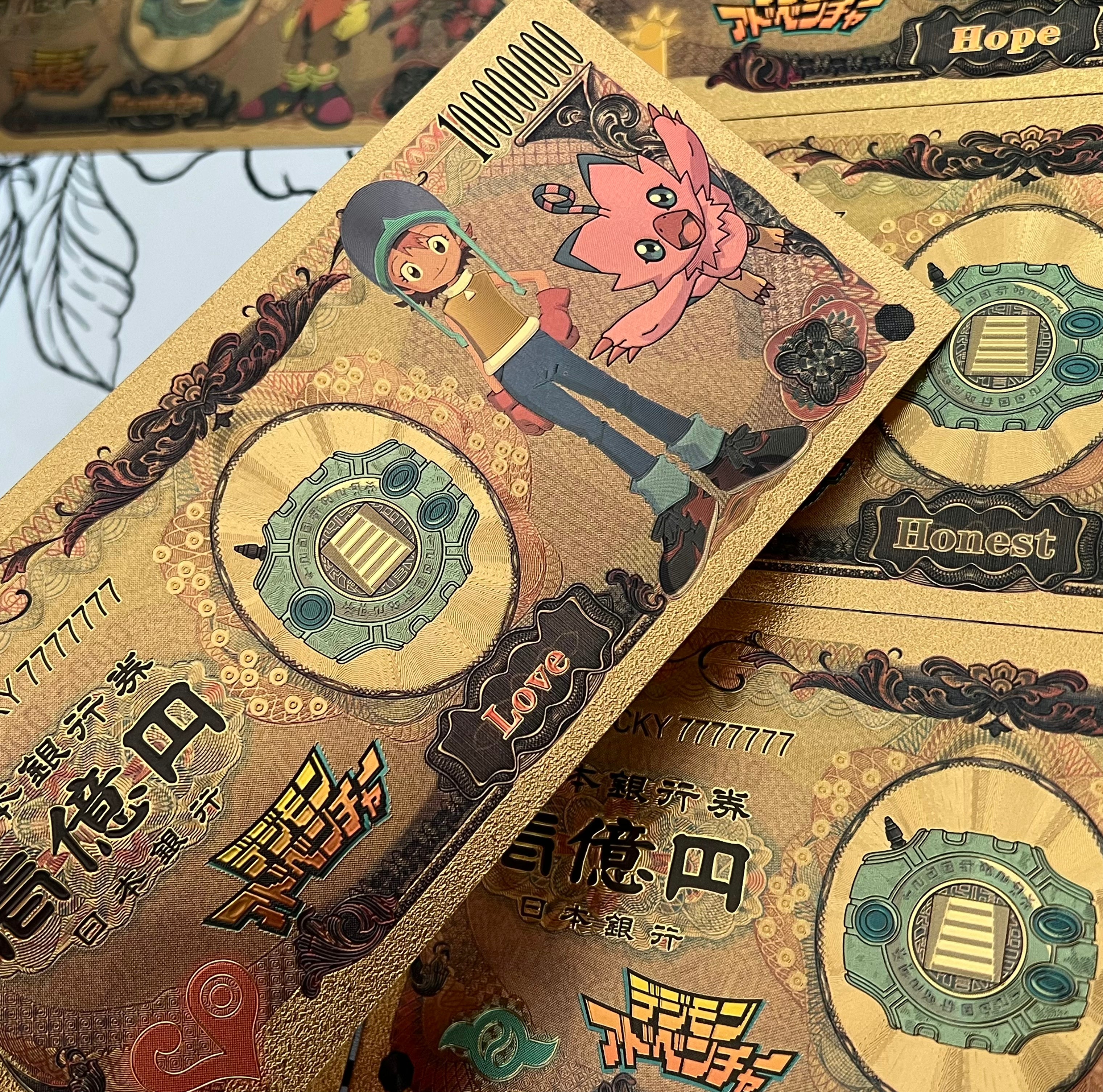 Digimon: Gold Character Collector Card