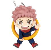 Jujutsu Kaisen Yuji Itadori mini figurine keychain by Takara Tomy A.R.T.S