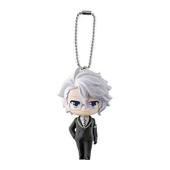 Twisted Wonderland Azul Ashengrotto mini figurine keychain by Bandai