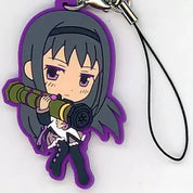 Puella Magi Madoka Magica Ichiban Kuji Homura Akemi strap rubber keychain
