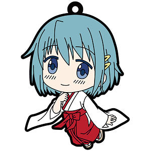Puella Magi Madoka Magica Sayaka Miki strap rubber keychain