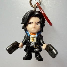 One Piece Protgas D Ace mini figurine strap keychain