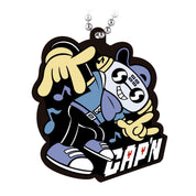 Deltarune Cap’n rubber keychain by Bandai