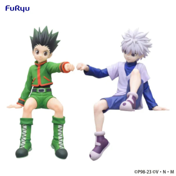 HUNTER x HUNTER Gon Killua Set of 2 Noodle Stopper Figures by Furyu