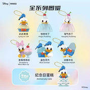 MINISO Disney Donald Duck Ice Flash Series Blind Box Girls Cute Pendant Key Chain