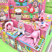 My Friend Pink Rabbit Abstract Mini Series Blind Box