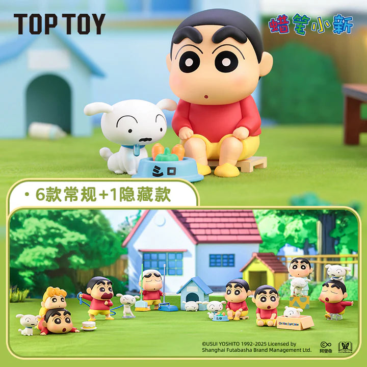 Original TOPTOY ShinChan Shiro's Daily Life Series Blind Box Shin Chan