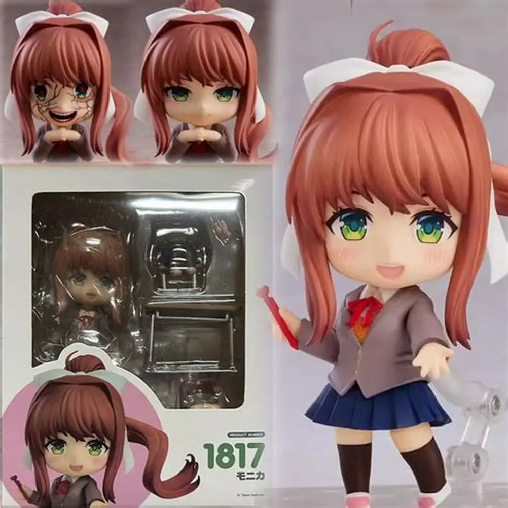 Open Box Doki Doki Literature Club! Monika Nendoroid Action Figure by Good Smile Company
