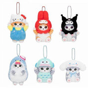 Sanrio x Mofusand Plush keychains