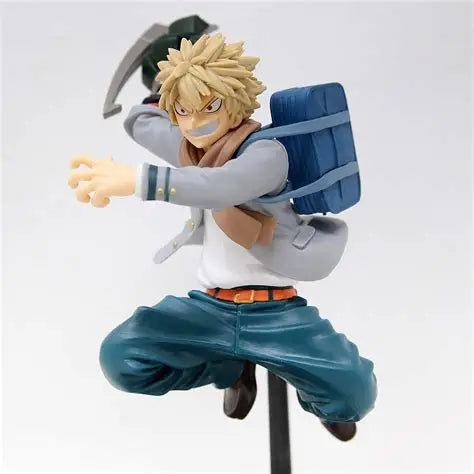Open box My hero academia part of the bravegraph line bakugo figure
