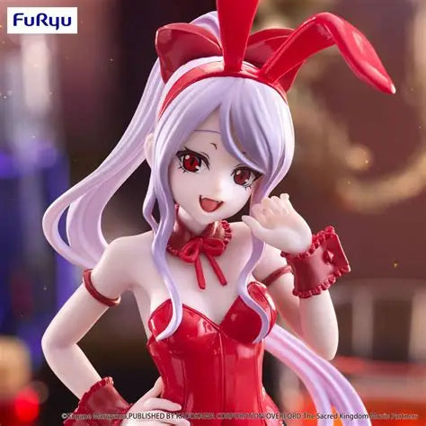 Furyu Shalltear Red Colour Version Bicute Bunnies Figure 30cm Overlord