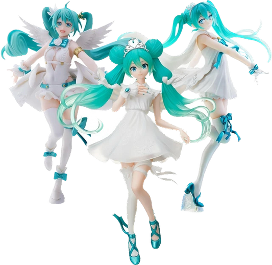 Vocaloid: Hatsune Miku 15th Anniversary Scale Figures by SEGA