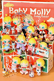 Baby Molly & Baby Tabby Blind Box Figures by Pop Mart