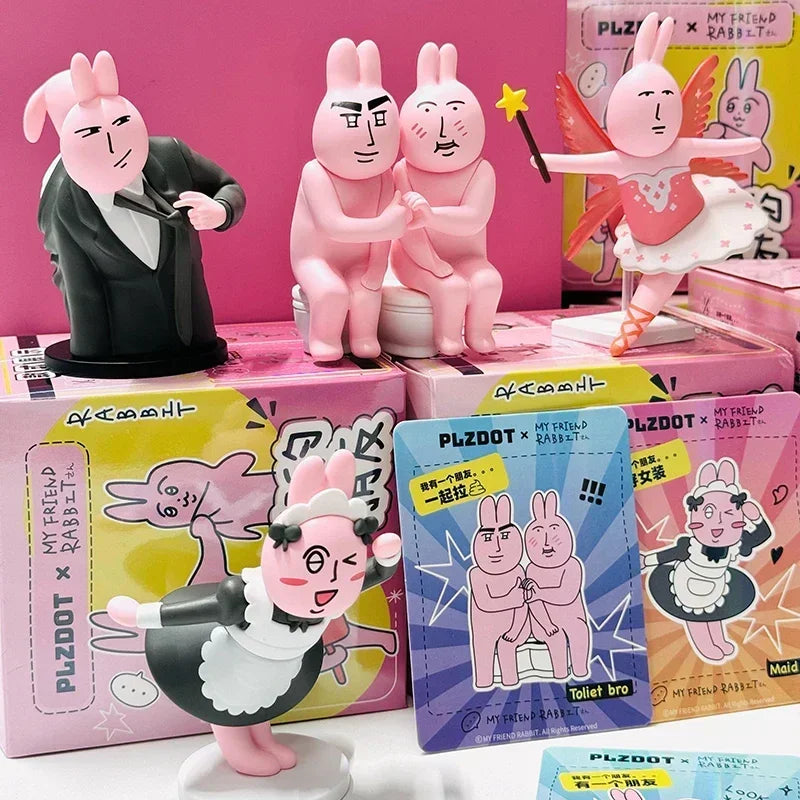 PLZDOT - My Friend Rabbit Series - 1 Box