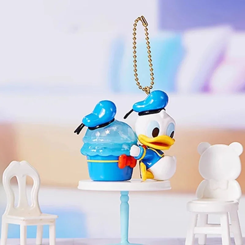 MINISO Disney Donald Duck Ice Flash Series Blind Box Girls Cute Pendant Key Chain